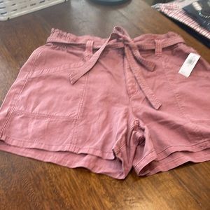 Old Navy - Pink High-Rise Shorts - Medium